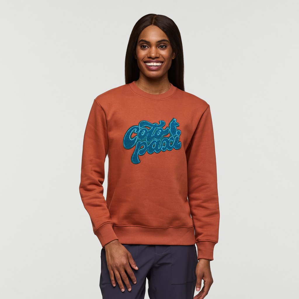 Coto-Patch Crew Sweatshirt - Women s - Everyday Layering Comfort