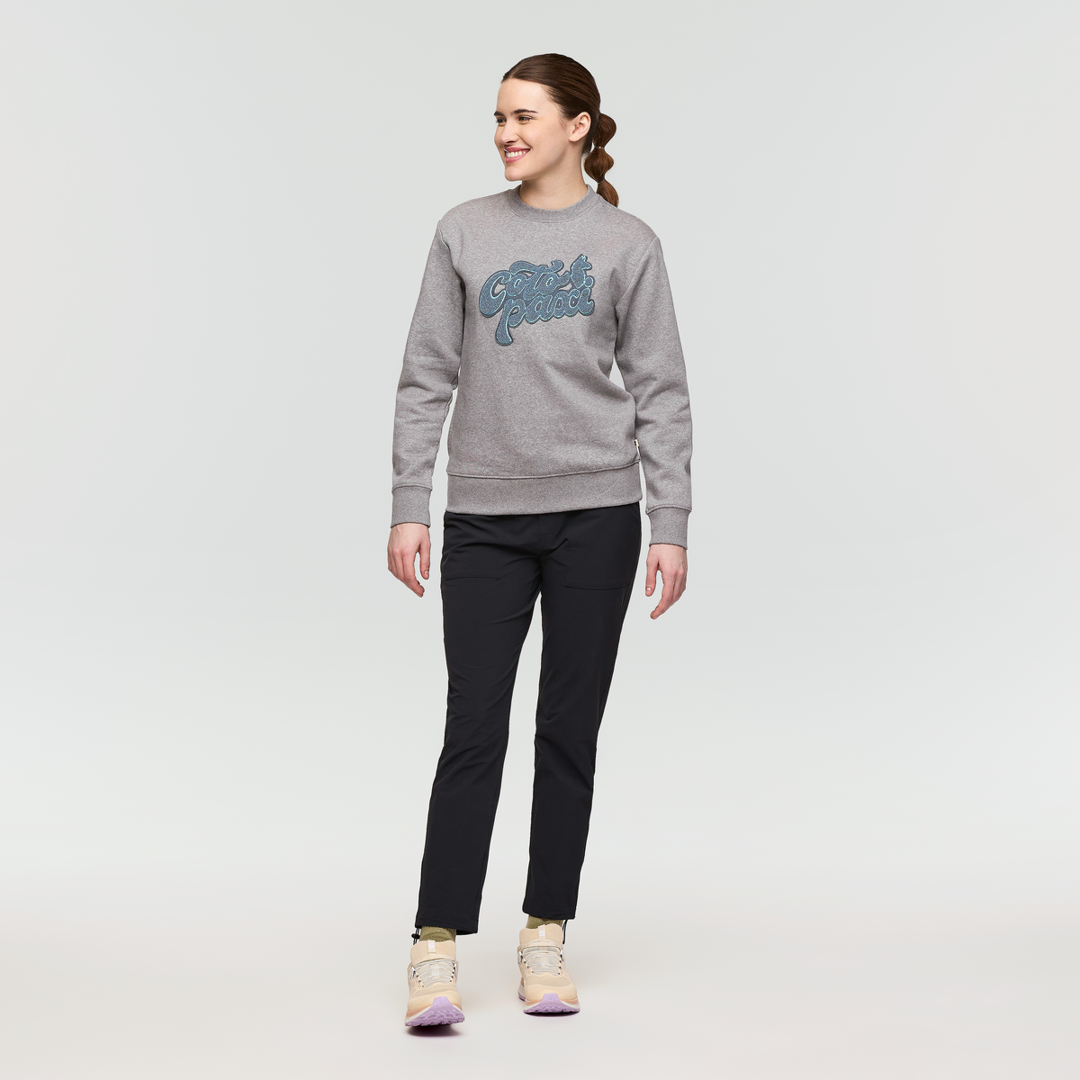 Coto-Patch Crew Sweatshirt - Women s - Everyday Layering Comfort