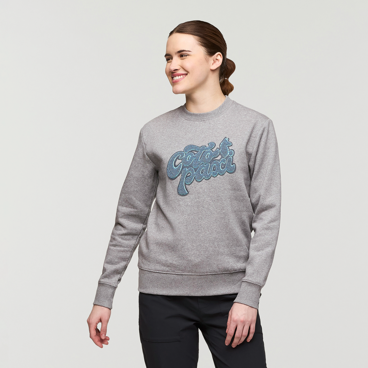 Coto-Patch Crew Sweatshirt - Women s - Everyday Layering Comfort