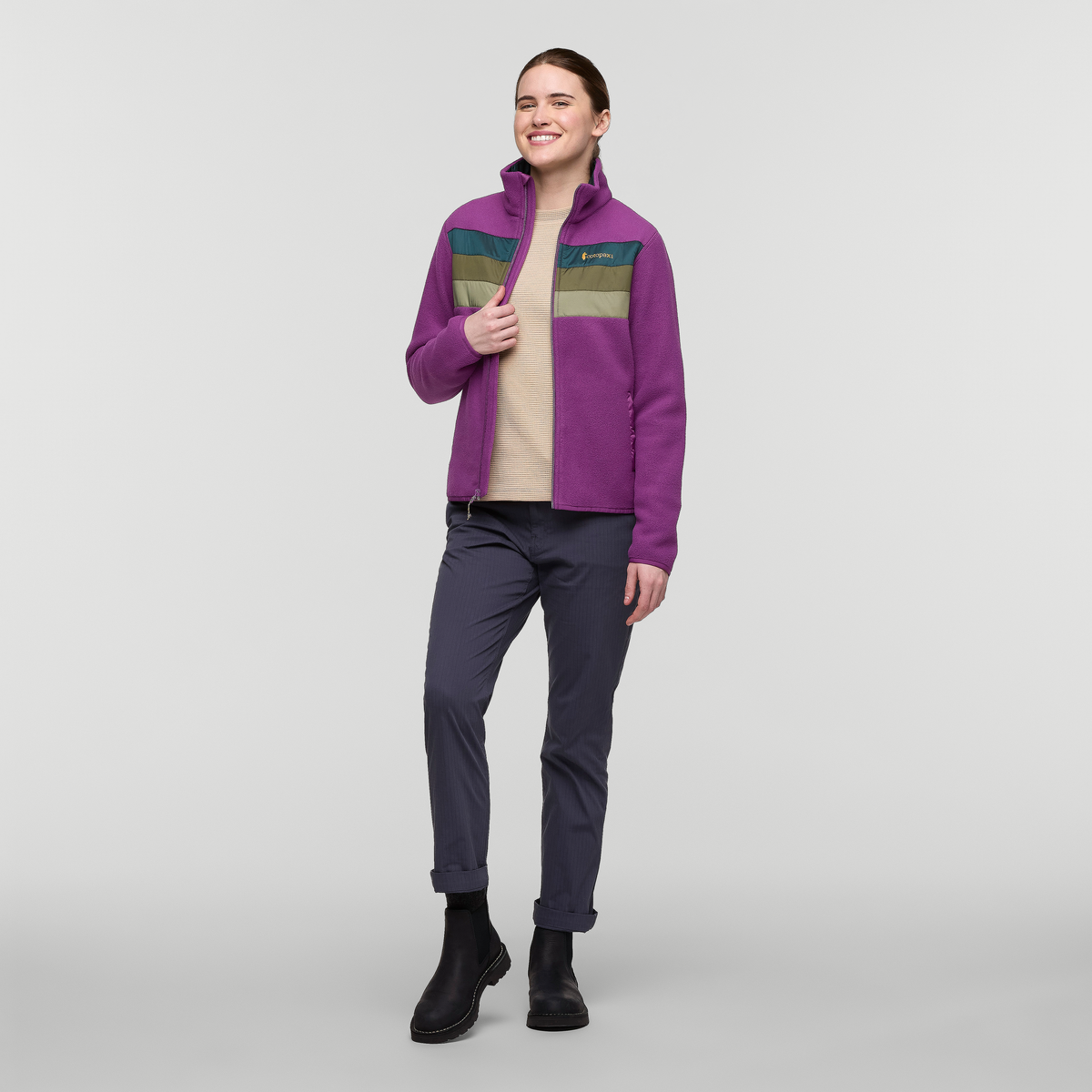 Teca Fleece Full-Zip Jacket - Women s - Soft Layering Warmth