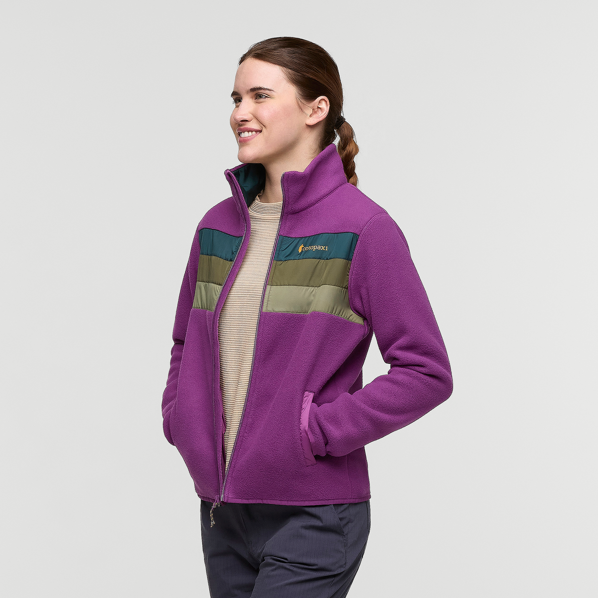 Teca Fleece Full-Zip Jacket - Women s - Soft Layering Warmth