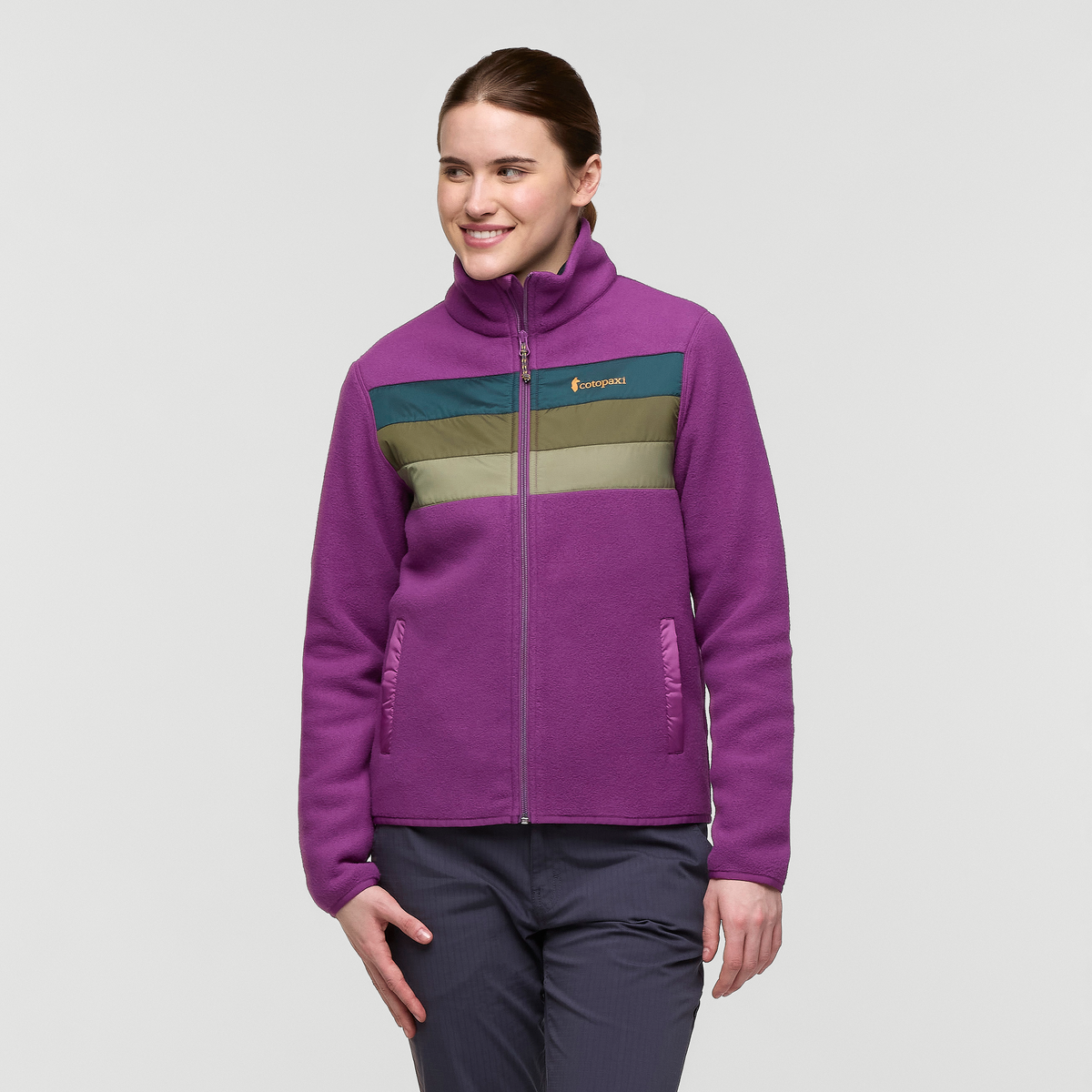 Teca Fleece Full-Zip Jacket - Women s - Soft Layering Warmth