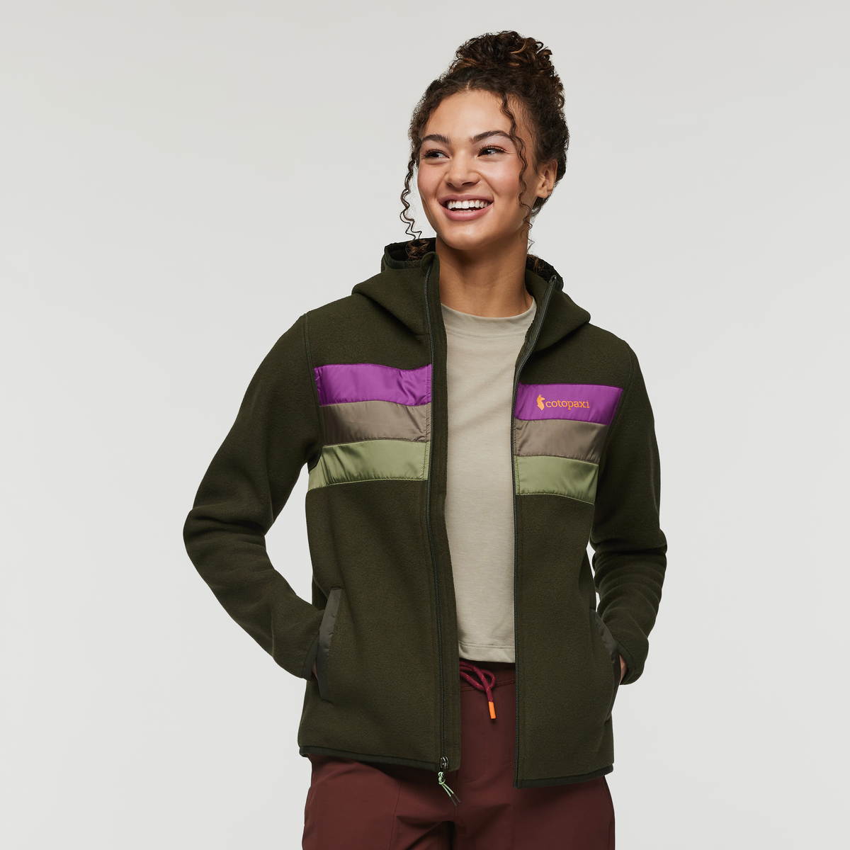 Teca Fleece Hooded Full-Zip Jacket - Women s - Soft Layering Warmth