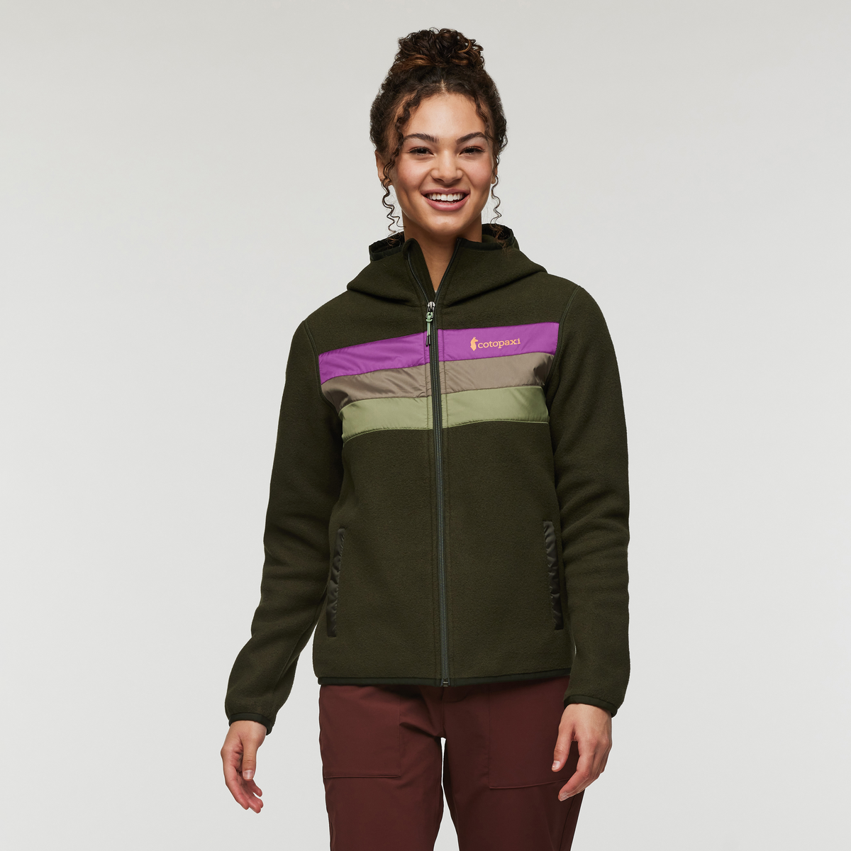 Teca Fleece Hooded Full-Zip Jacket - Women s - Soft Layering Warmth