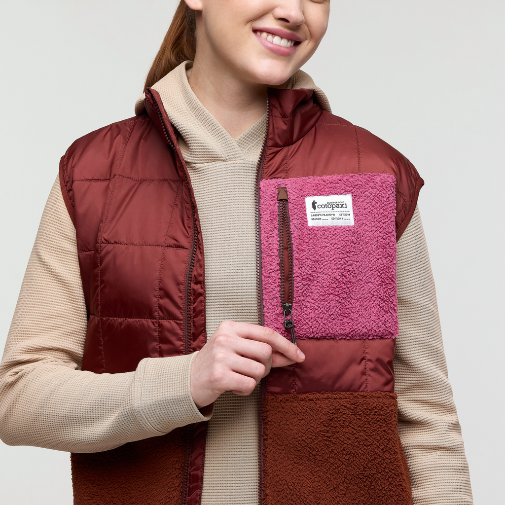 Trico Hybrid Vest - Women s - Everyday Fleece Comfort