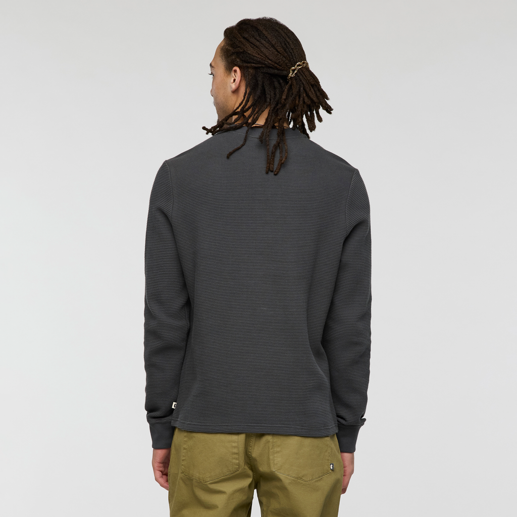 Atajo Long-Sleeve Waffle Henley - Men s - Soft Adventure Layer