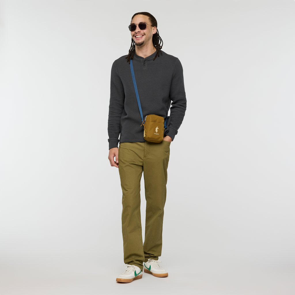 Atajo Long-Sleeve Waffle Henley - Men s - Soft Adventure Layer
