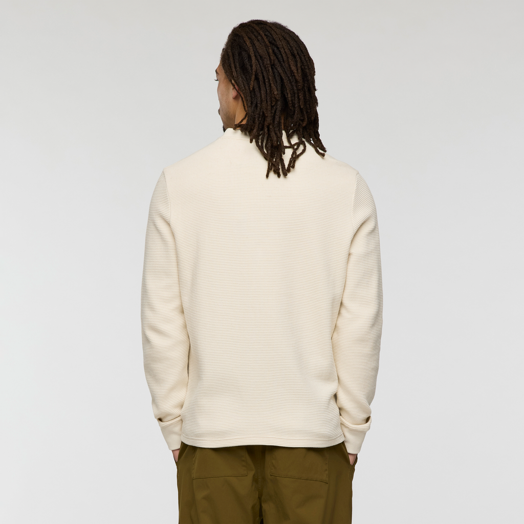 Atajo Long-Sleeve Waffle Henley - Men s - Soft Adventure Layer