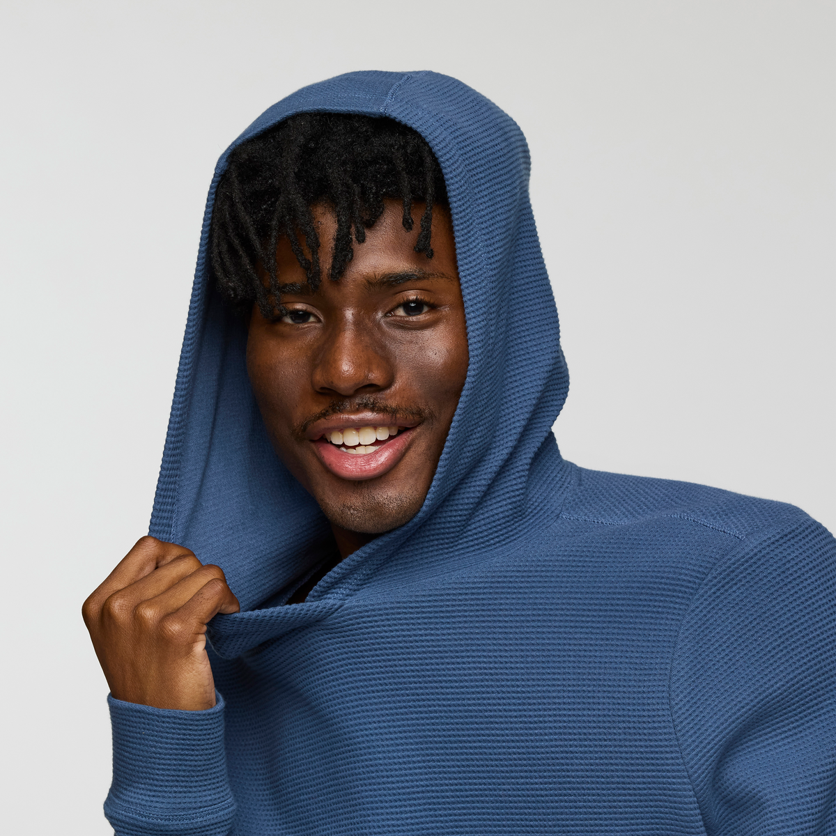 Atajo Long-Sleeve Waffle Hoodie - Men s - Casual Outdoor Style
