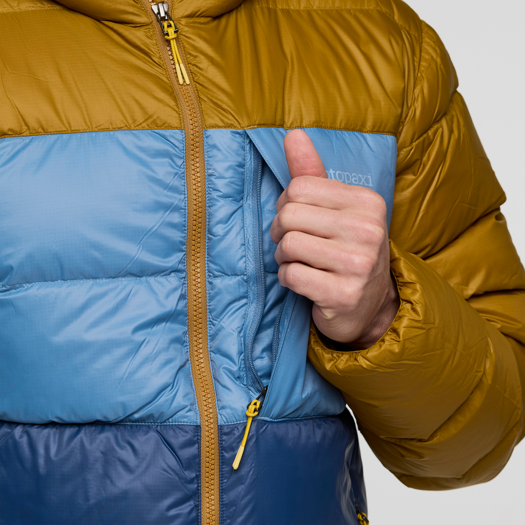 Fuego Max Down Hooded Jacket - Men s - Organized Travel