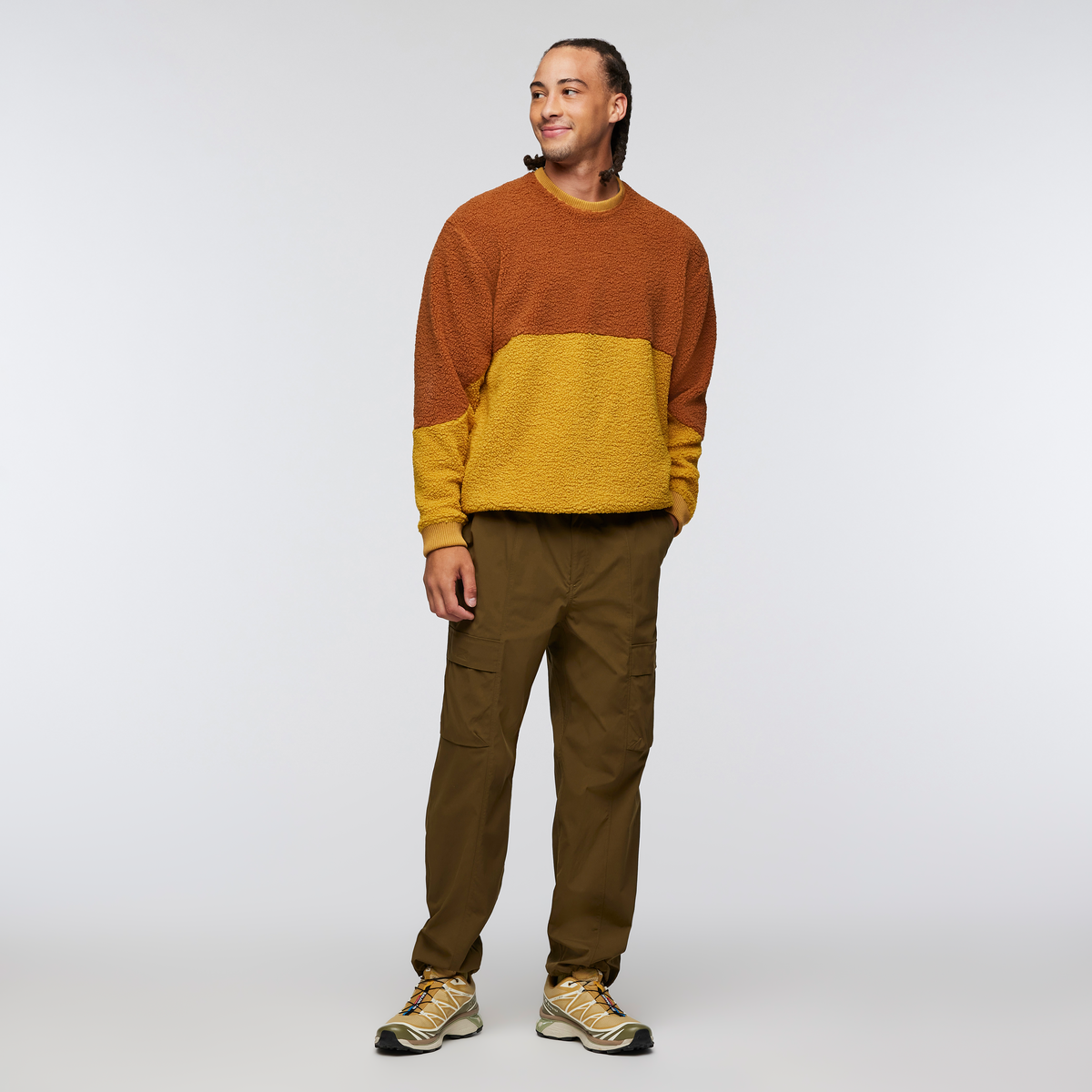 High Pile Fleece Crew - Men s - Trail Ready Layer