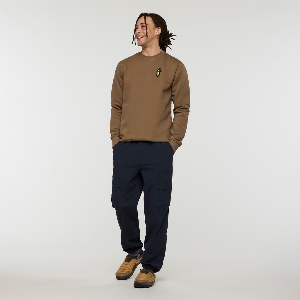 Lava Llama Crew Sweatshirt - Men s - Casual Outdoor Style