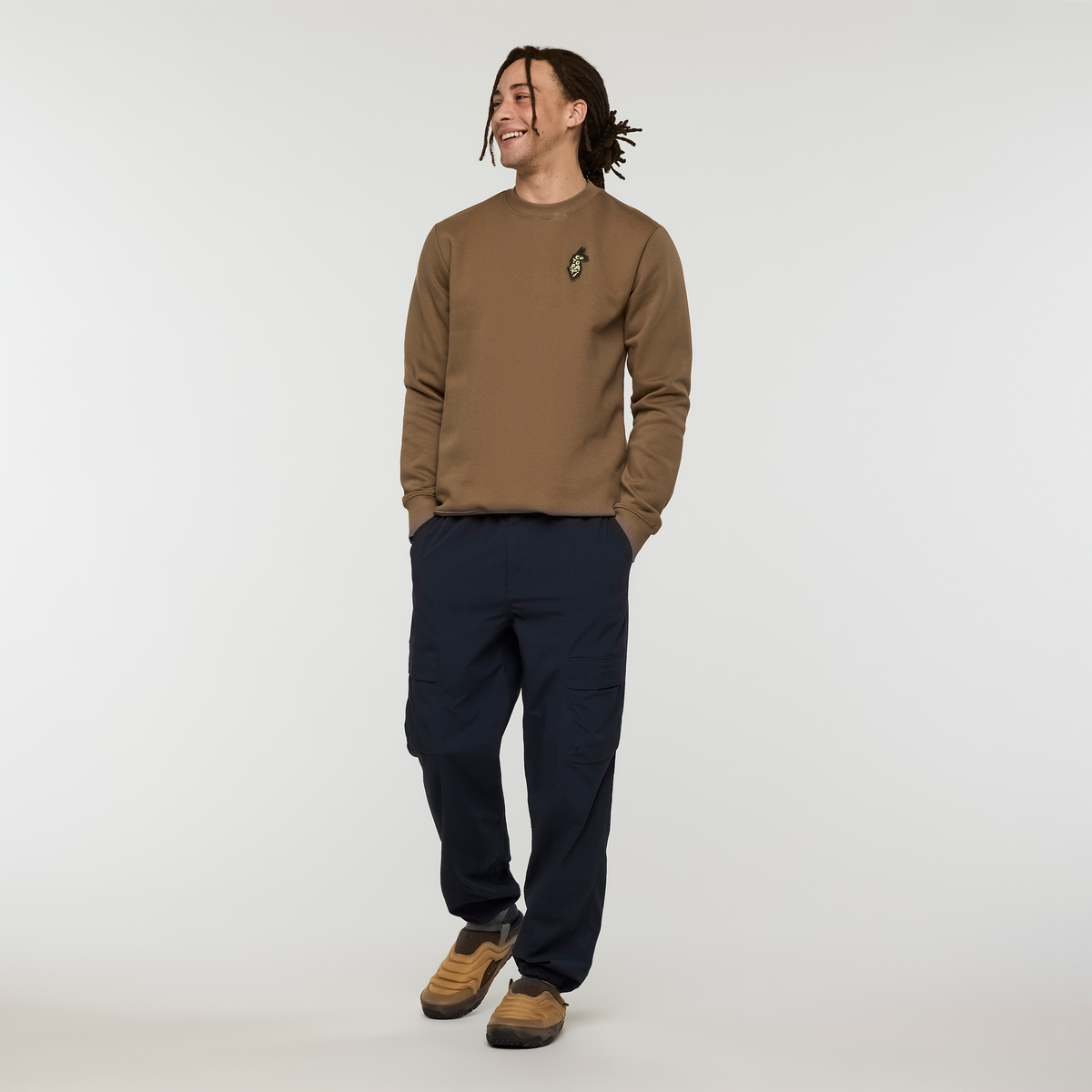 Lava Llama Crew Sweatshirt - Men s - Casual Outdoor Style