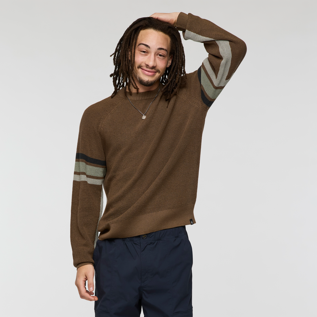 Libre Waffle Crew Sweater - Men s - Soft Adventure Layer