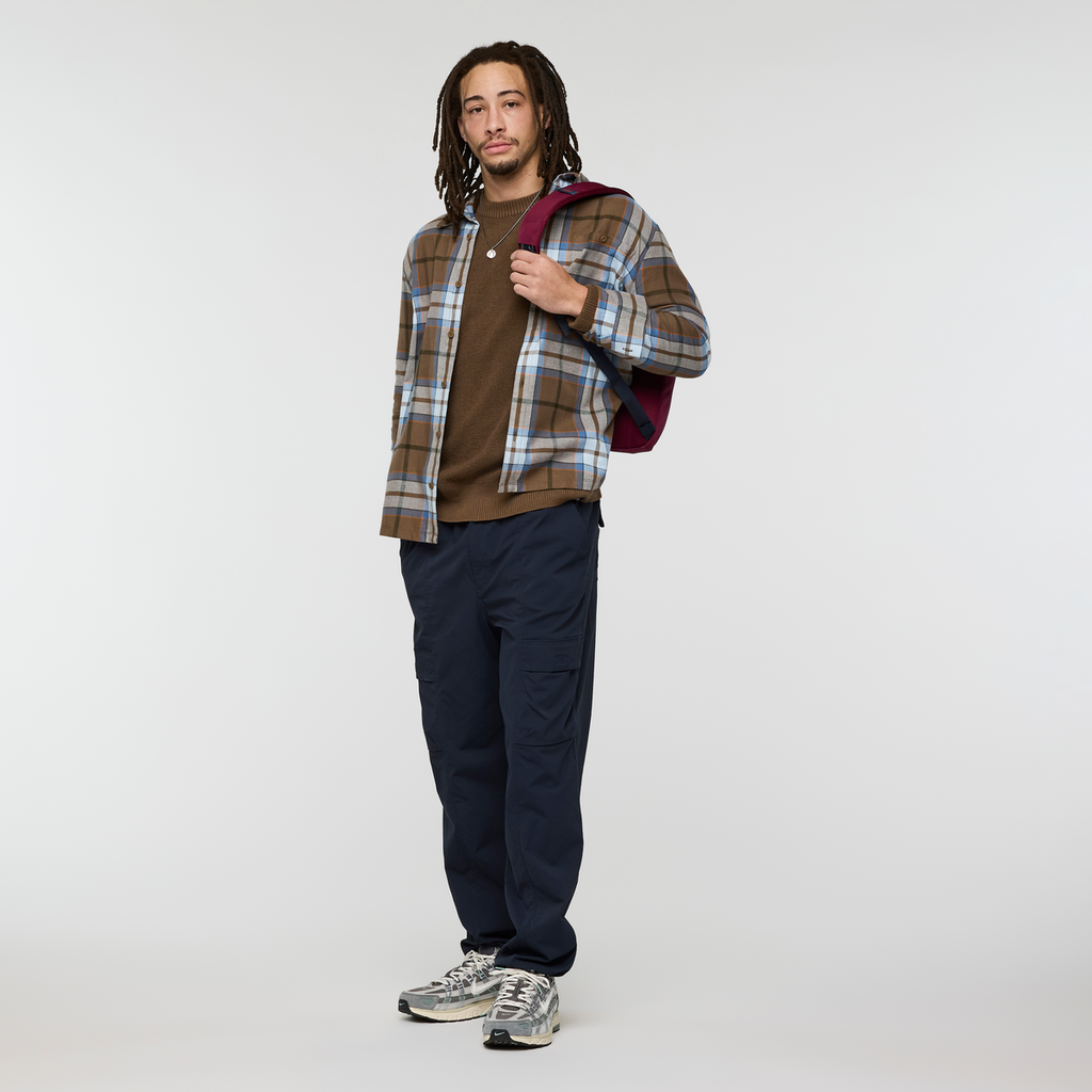 Libre Waffle Crew Sweater - Men s - Soft Adventure Layer