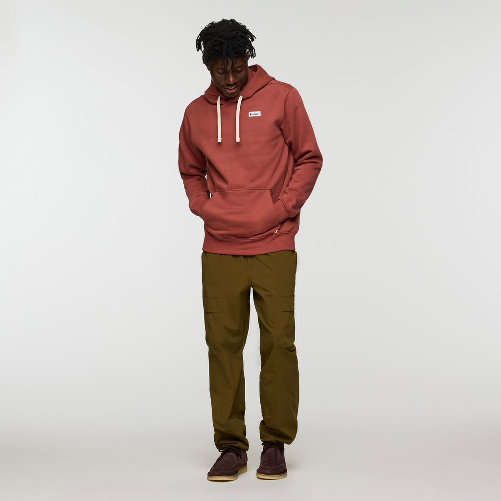 Llama Patch Pullover Hoodie - Men s - Everyday Layering Comfort