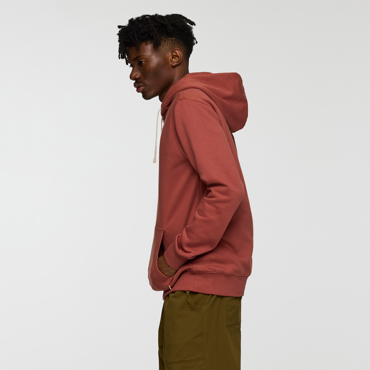 Llama Patch Pullover Hoodie - Men s - Everyday Layering Comfort