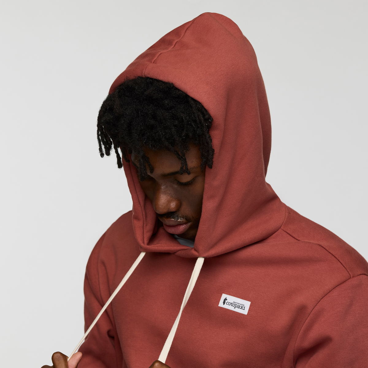 Llama Patch Pullover Hoodie - Men s - Everyday Layering Comfort