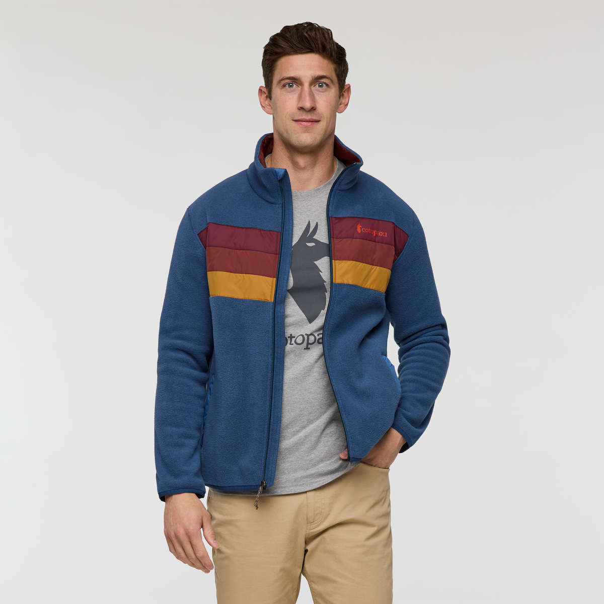 Teca Fleece Full-Zip Jacket - Men s - Soft Layering Warmth