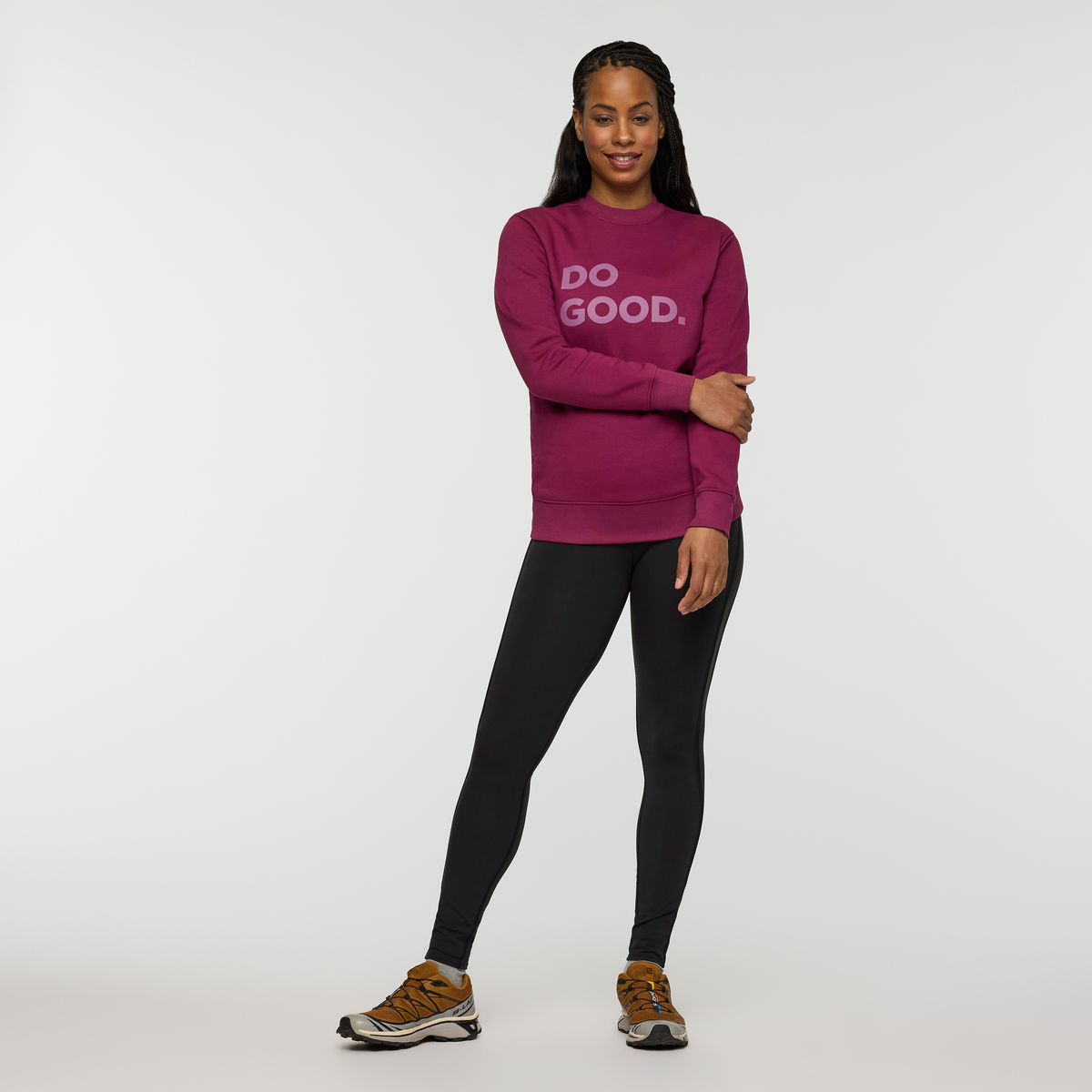 Do Good Crew Sweatshirt - Women s - Casual Outdoor Style