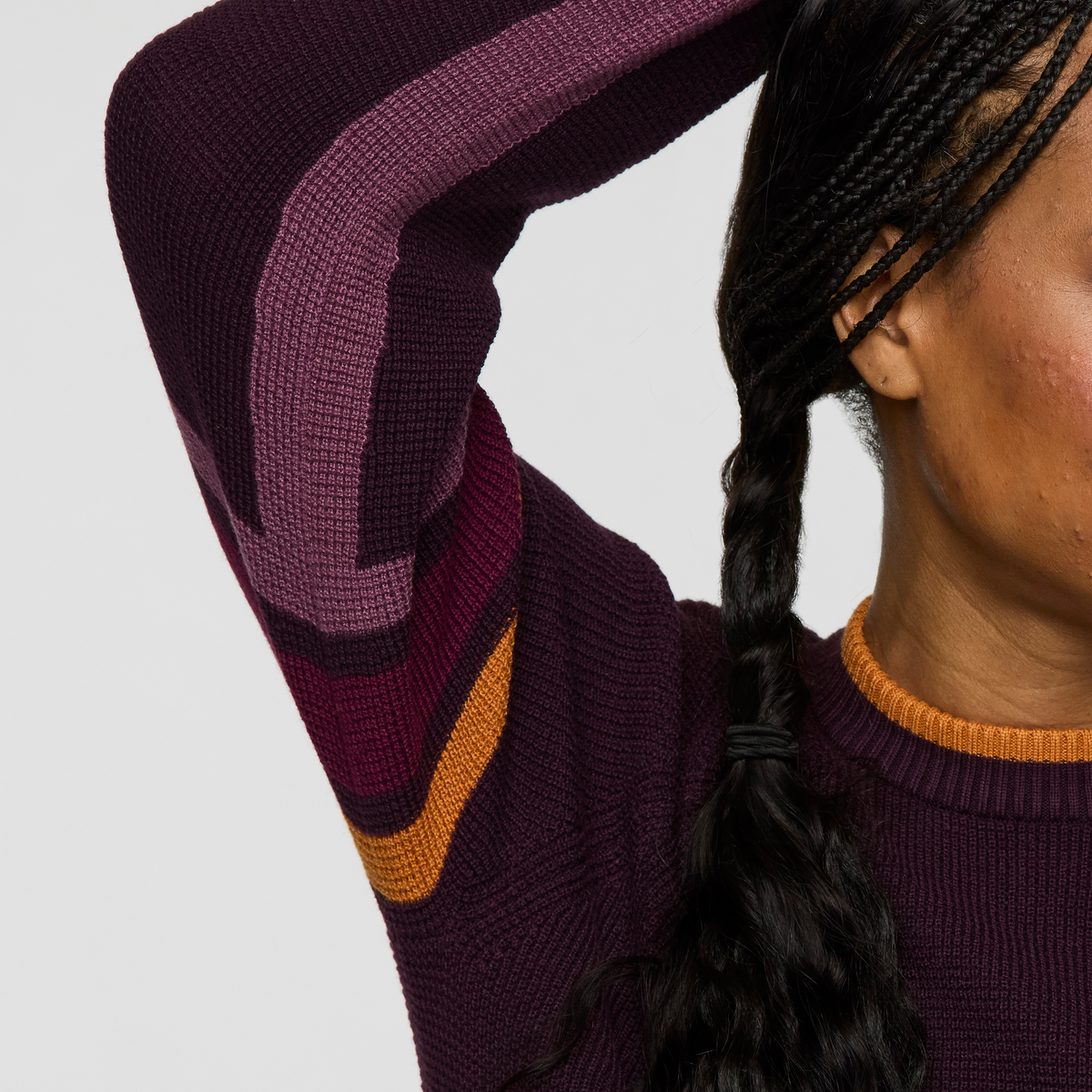 Libre Waffle Crew Sweater - Women s - Everyday Layering Comfort