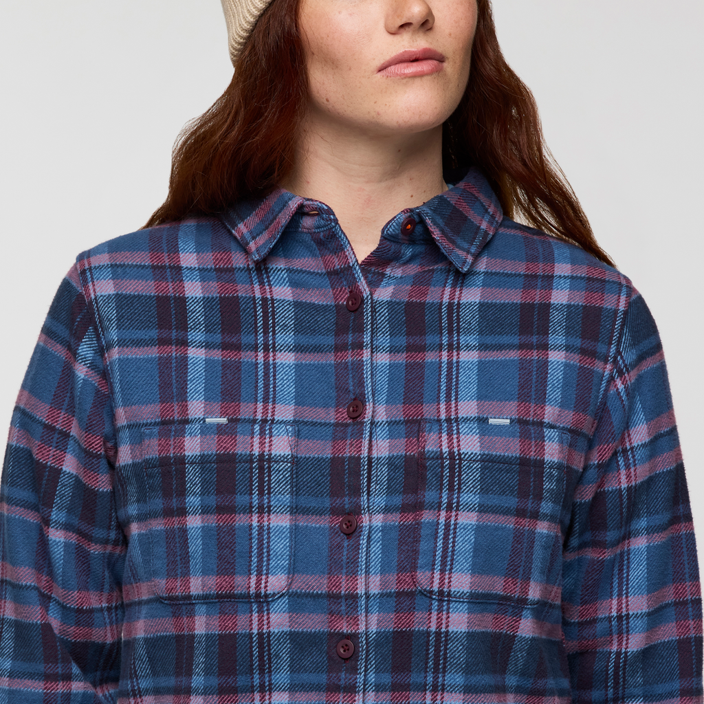 Mero Organic Flannel Shirt - Women s - Outdoor Ready Design