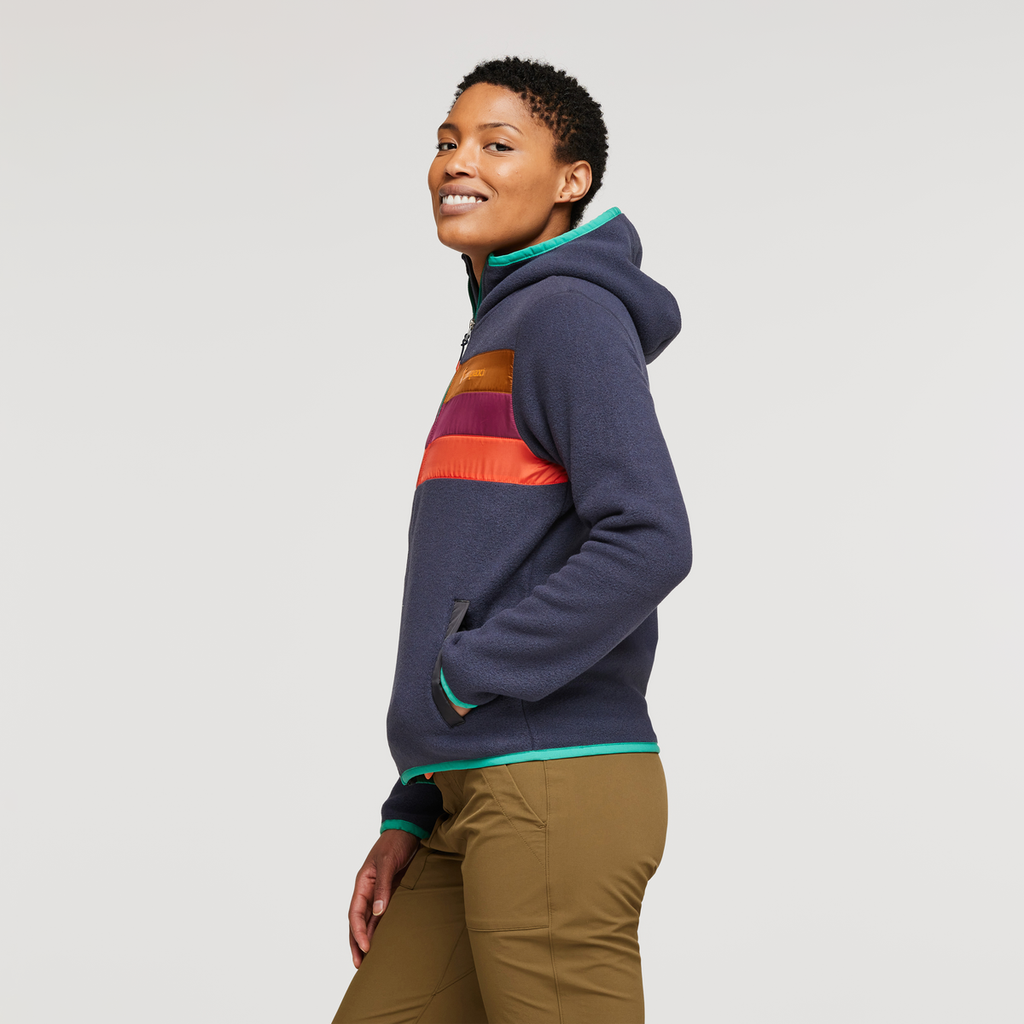 Teca Fleece Hooded Full-Zip Jacket - Women s - Soft Layering Warmth