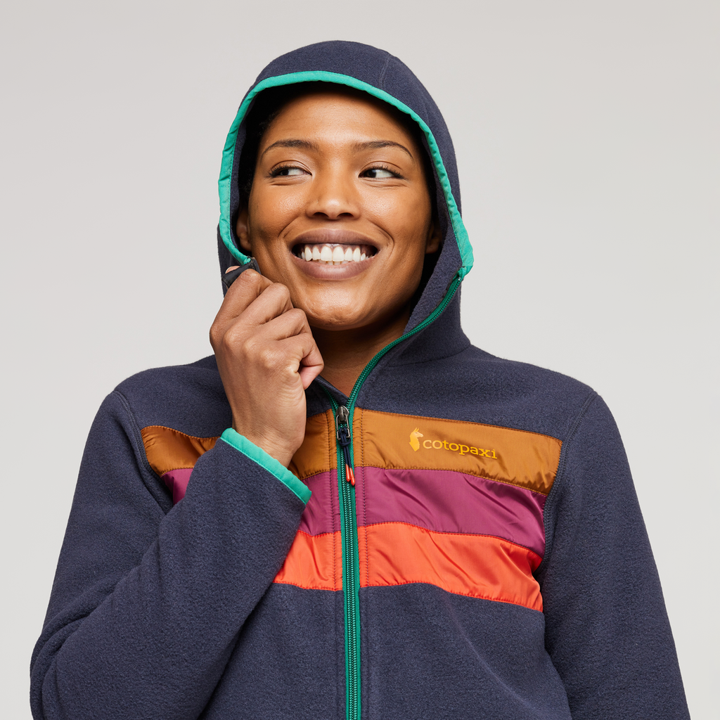 Teca Fleece Hooded Full-Zip Jacket - Women s - Soft Layering Warmth