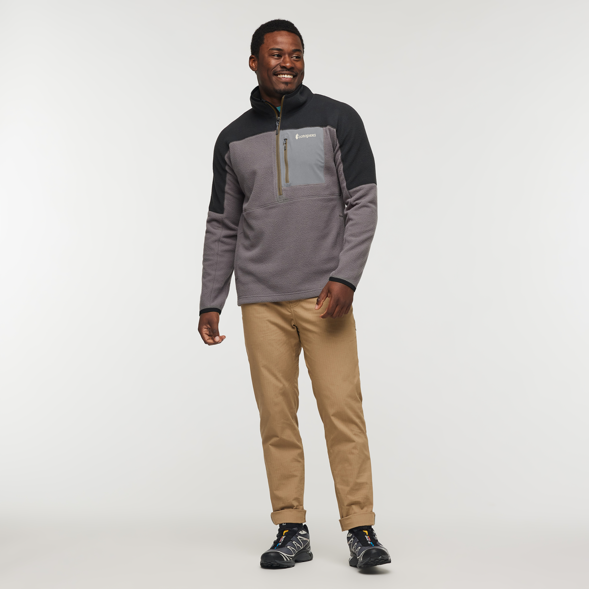 Abrazo Fleece Half-Zip Jacket - Men s - Soft Layering Warmth