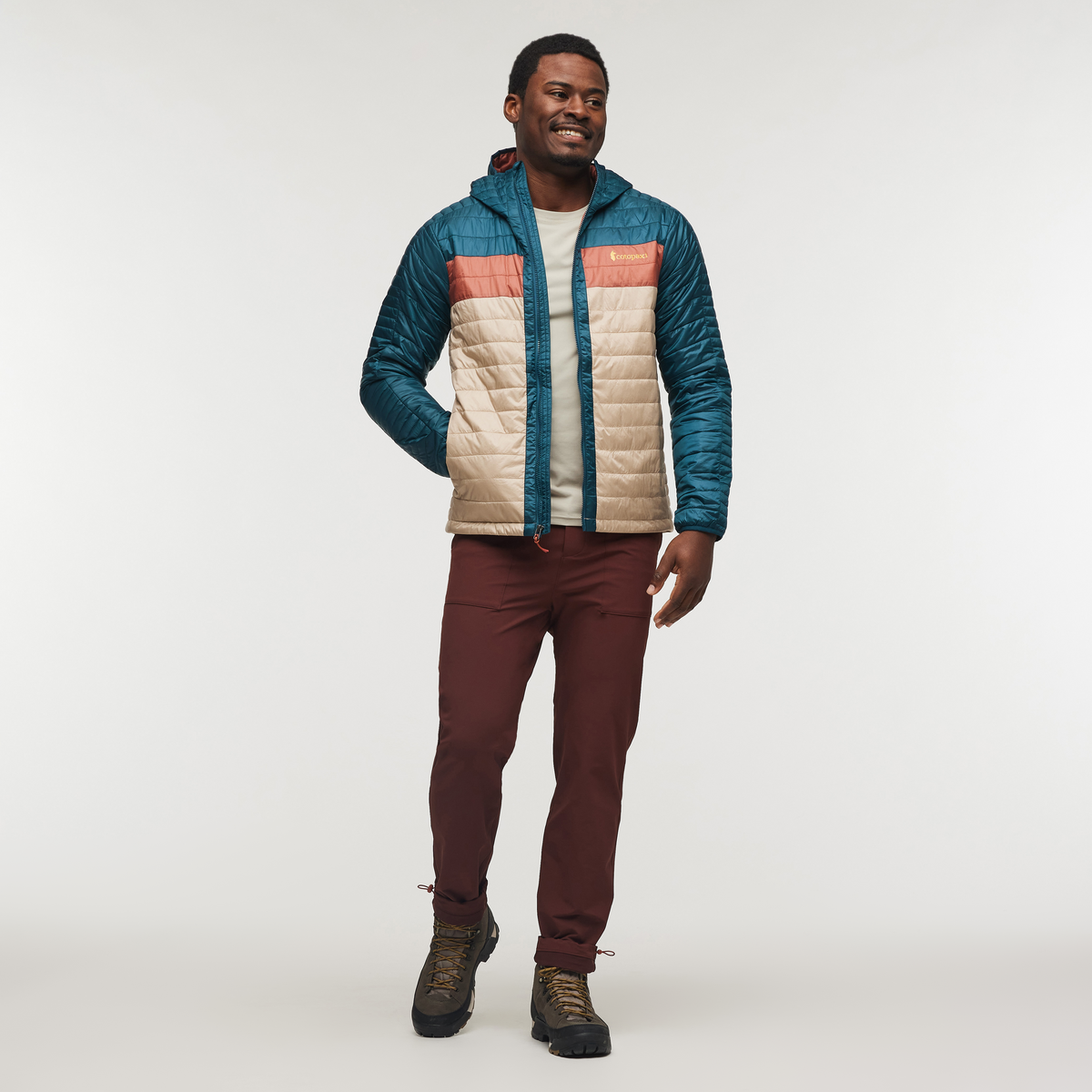 Capa Insulated Hooded Jacket - Men s - Comfortable Sun Coverage