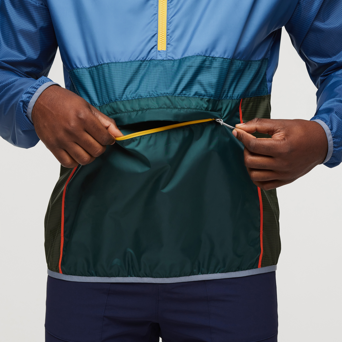 Teca Half-Zip Windbreaker - Men s - Lightweight Wind Coverage