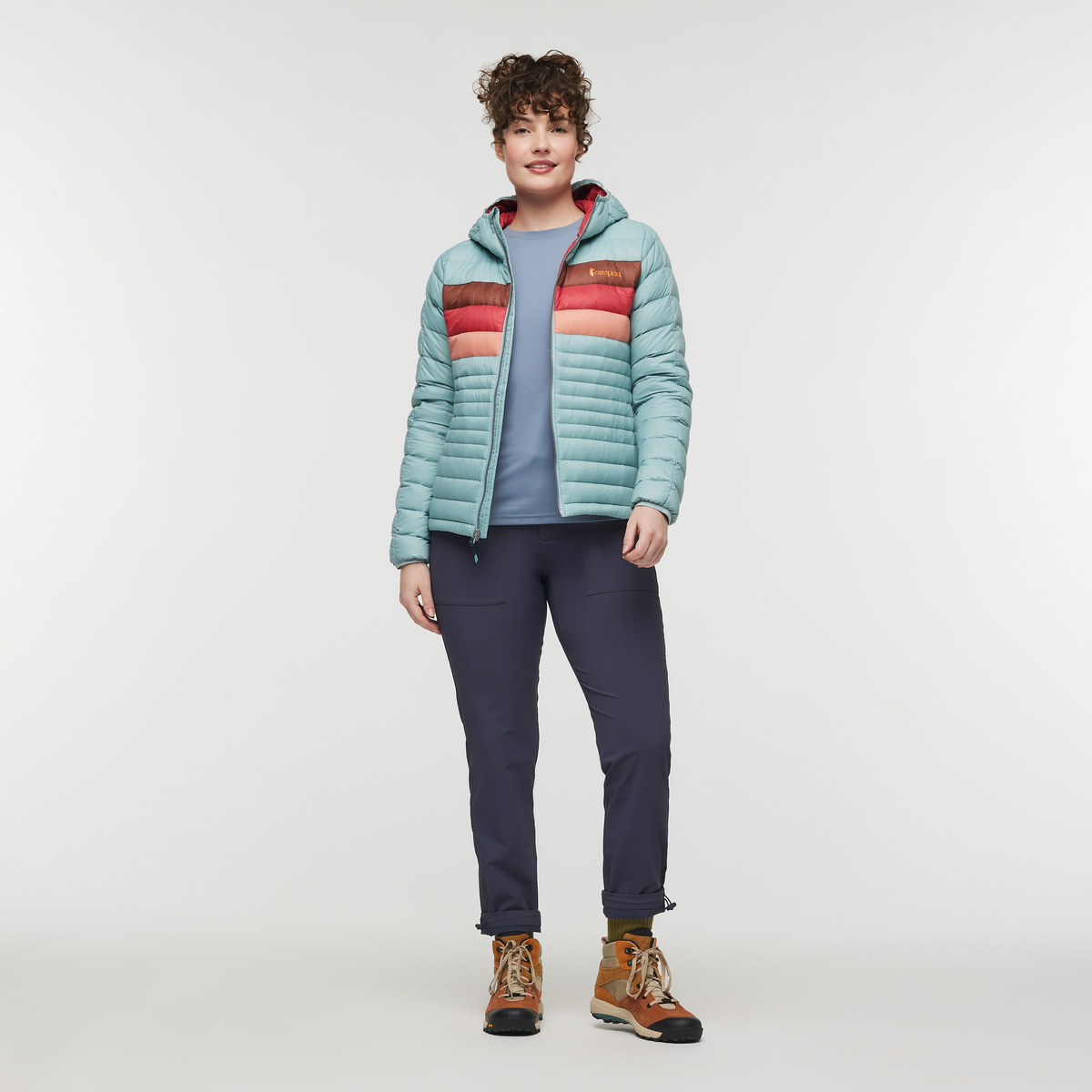 Fuego Hooded Down Jacket - Women s - Lightweight Insulation