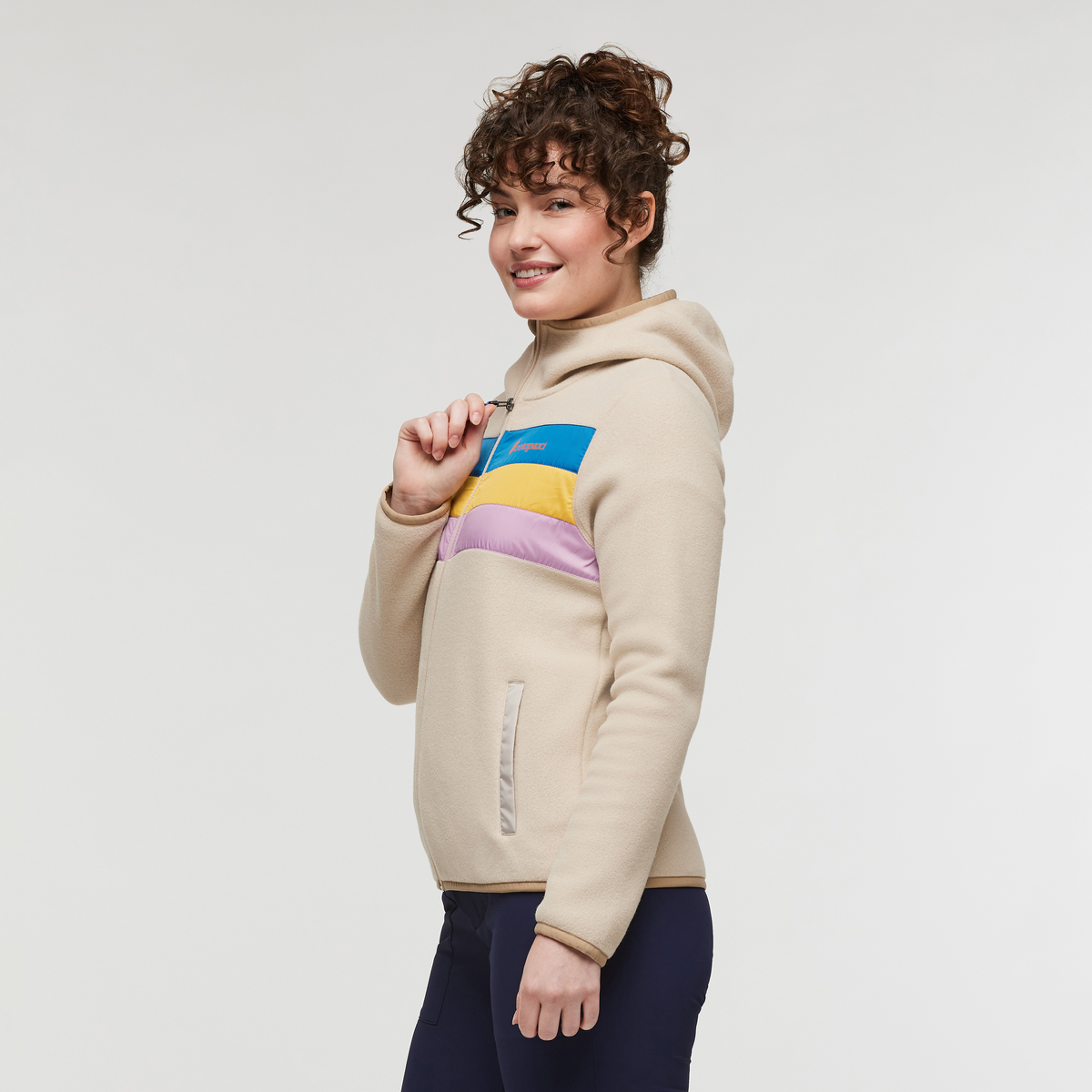 Teca Fleece Hooded Full-Zip Jacket - Women s - Soft Layering Warmth