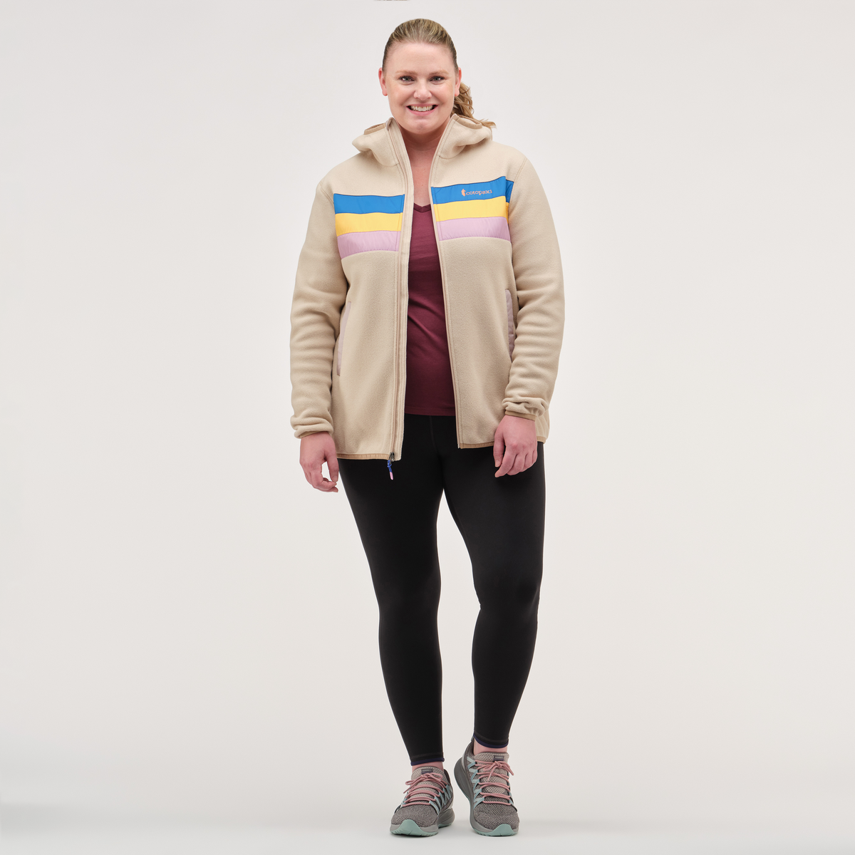 Teca Fleece Hooded Full-Zip Jacket - Women s - Soft Layering Warmth