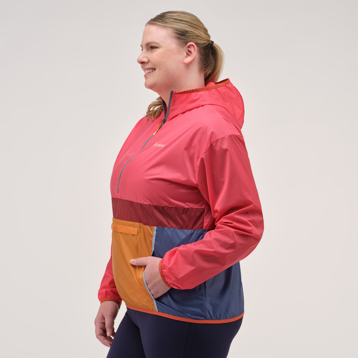Teca Half-Zip Windbreaker - Women s - Breezy Day Comfort