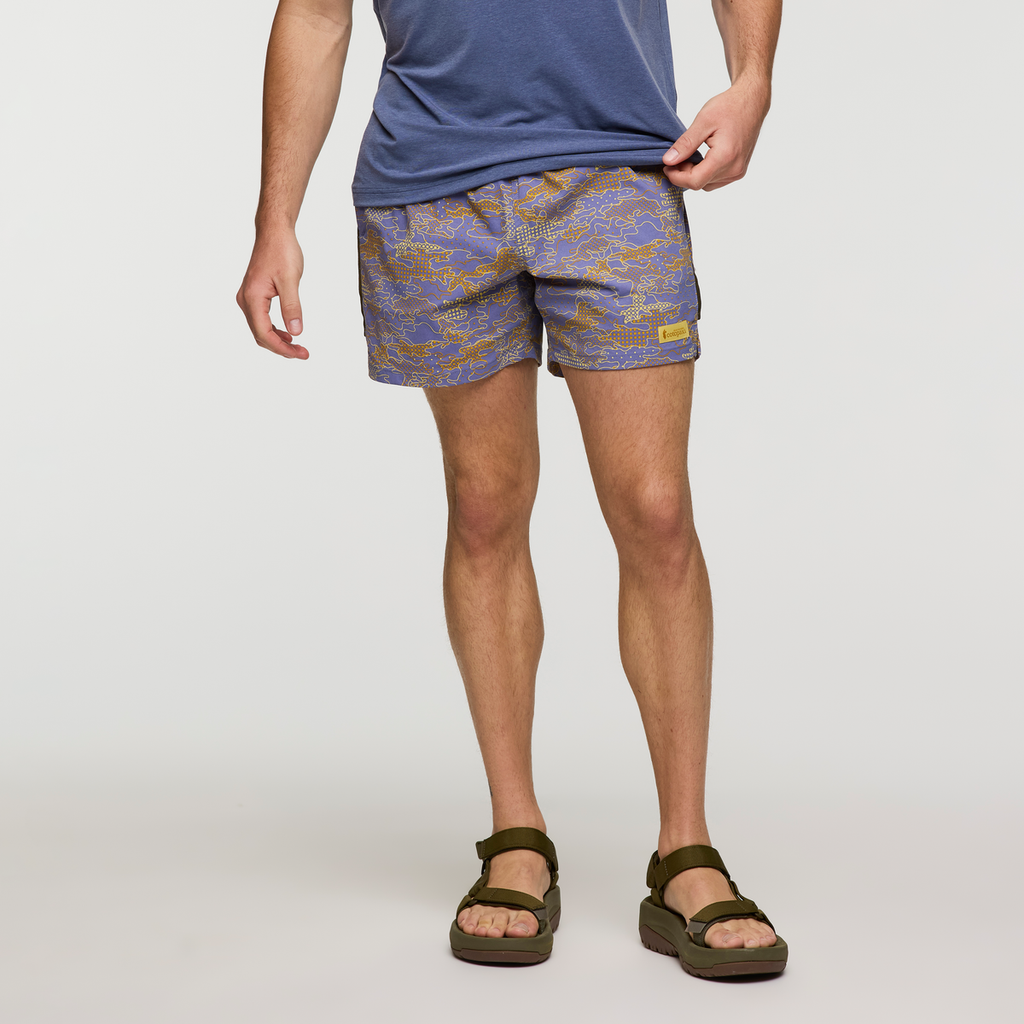 Brinco 5 Short - Print - Men s - Everyday Layering Comfort