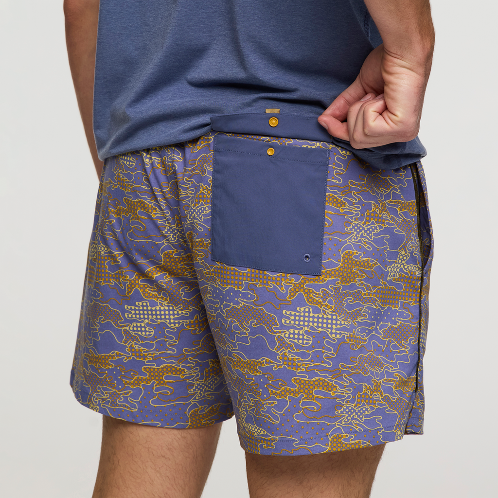 Brinco 5 Short - Print - Men s - Everyday Layering Comfort