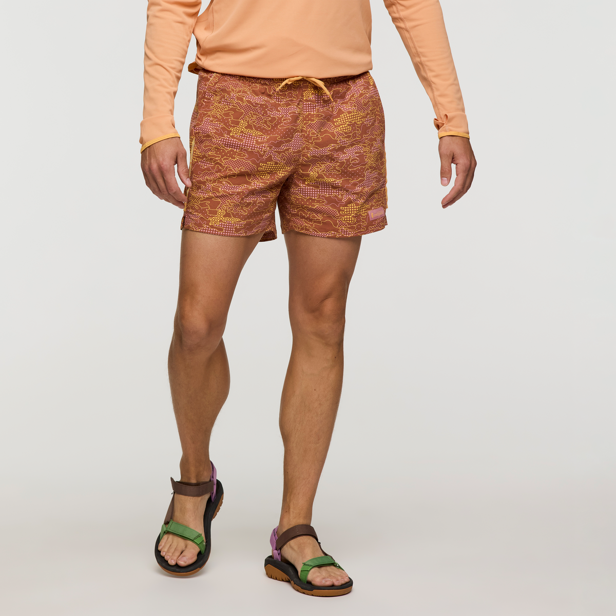Brinco 5 Short - Print - Men s - Everyday Layering Comfort