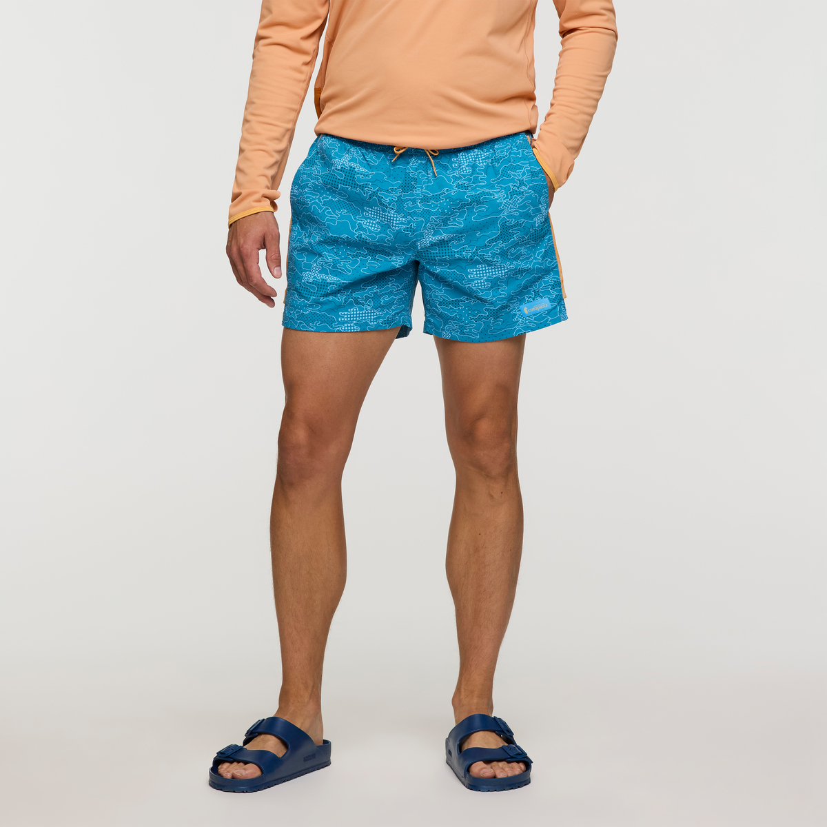 Brinco 5 Short - Print - Men s - Everyday Layering Comfort