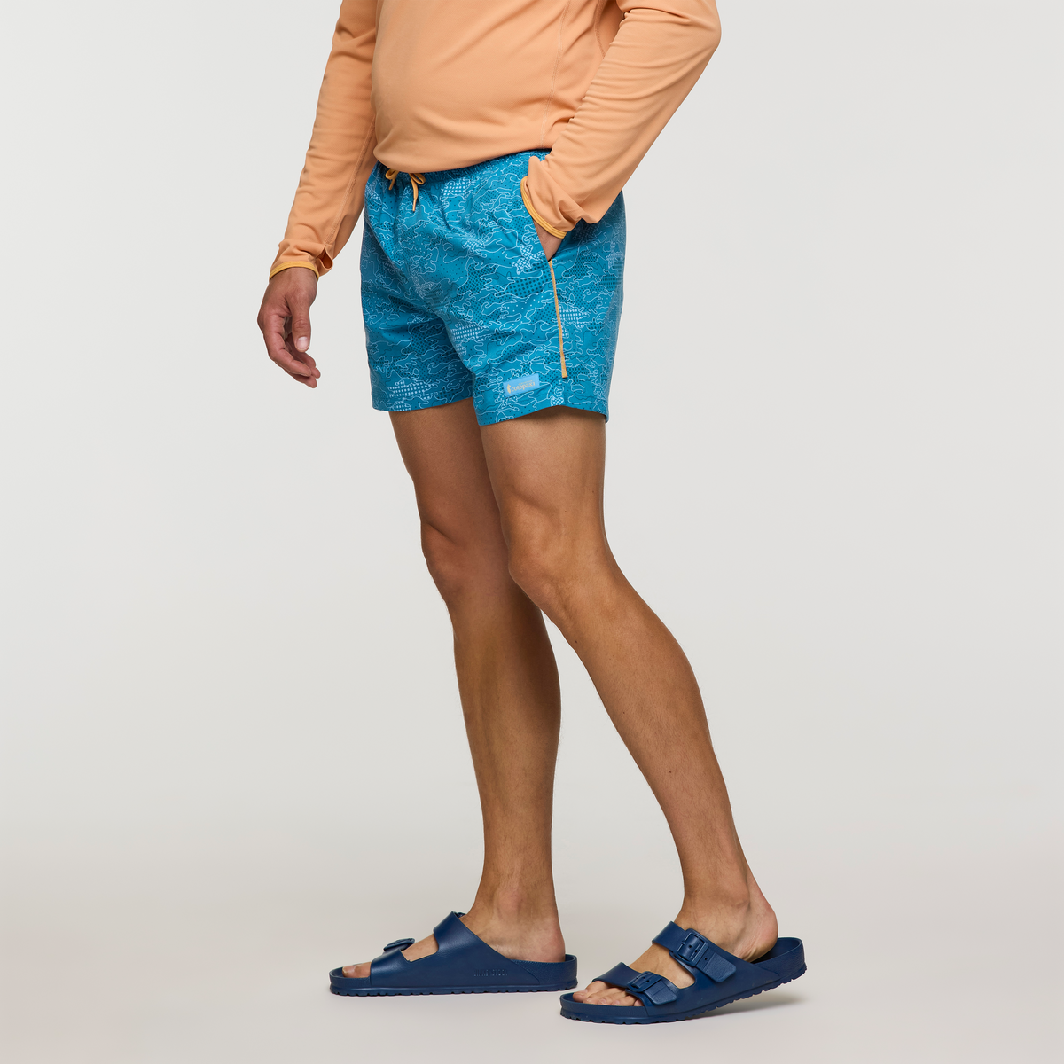 Brinco 5 Short - Print - Men s - Everyday Layering Comfort