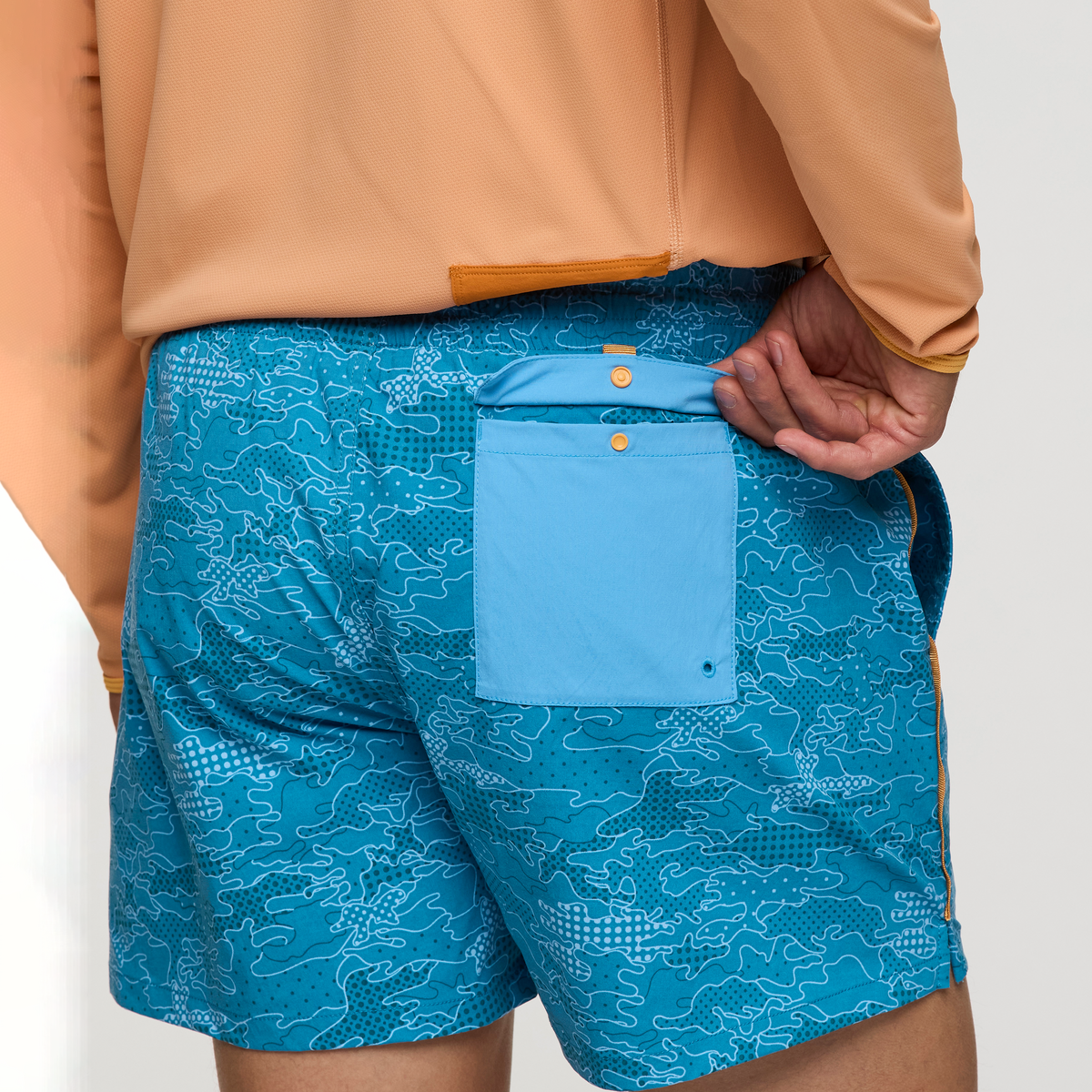 Brinco 5 Short - Print - Men s - Everyday Layering Comfort