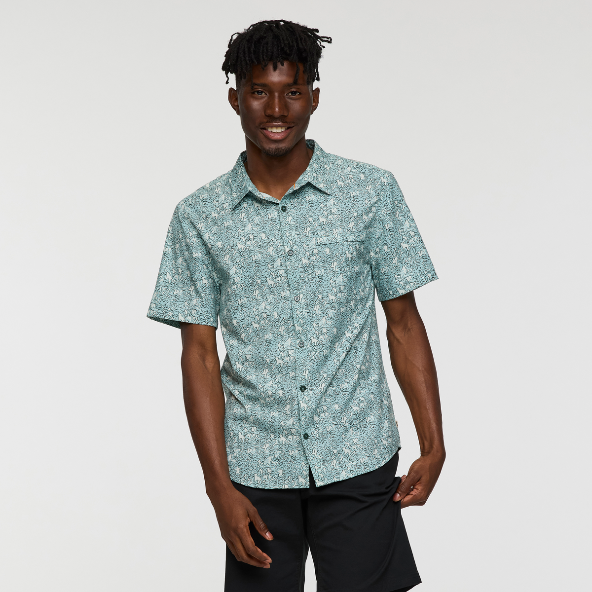 Cambio Button Up - Print - Men's
