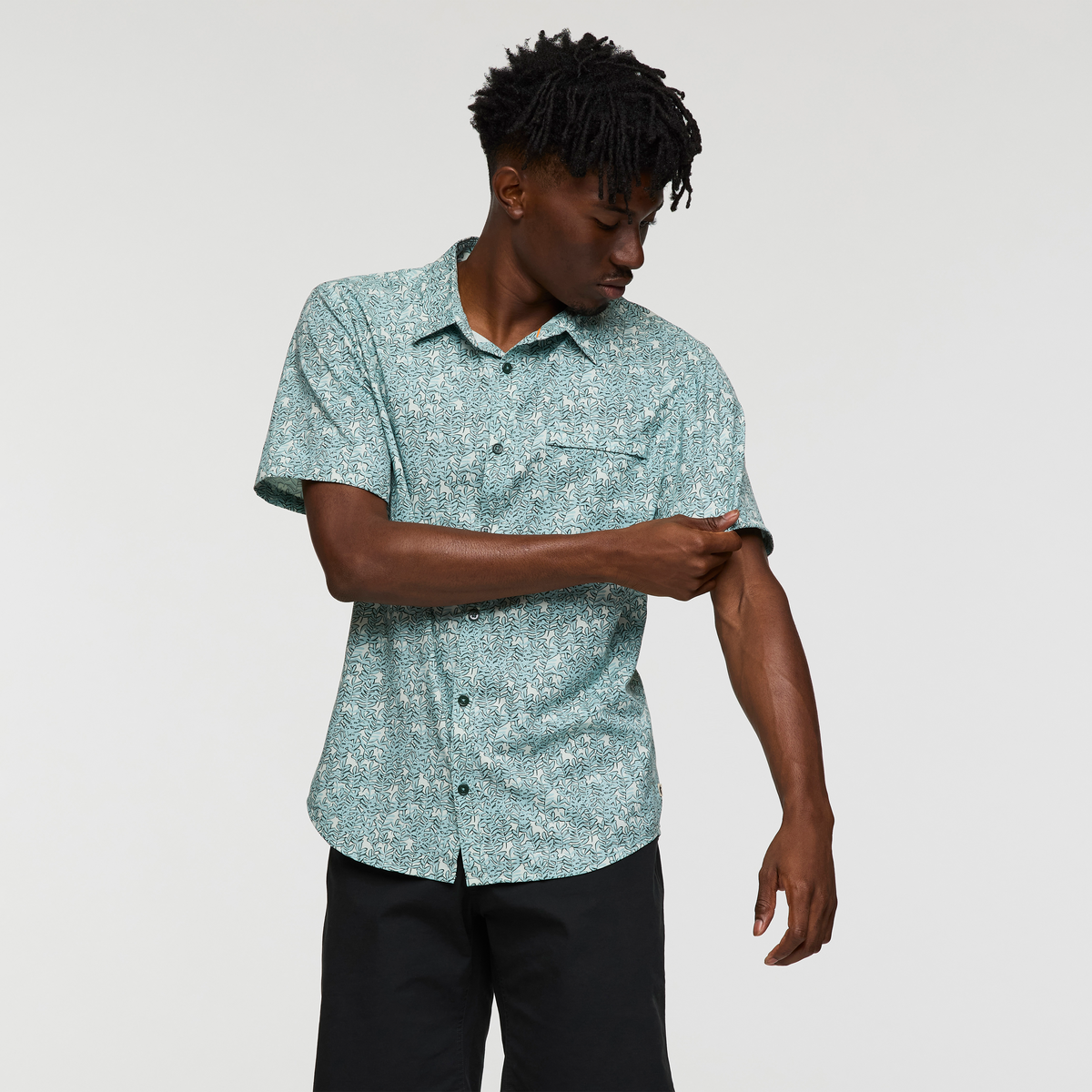 Cambio Button Up - Print - Men s - Everyday Layering Comfort