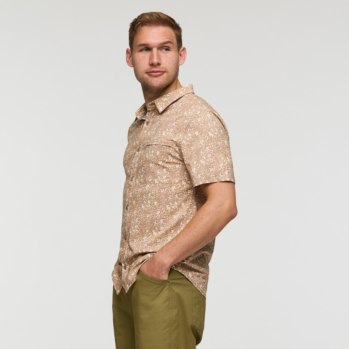 Cambio Button Up - Print - Men s - Everyday Layering Comfort