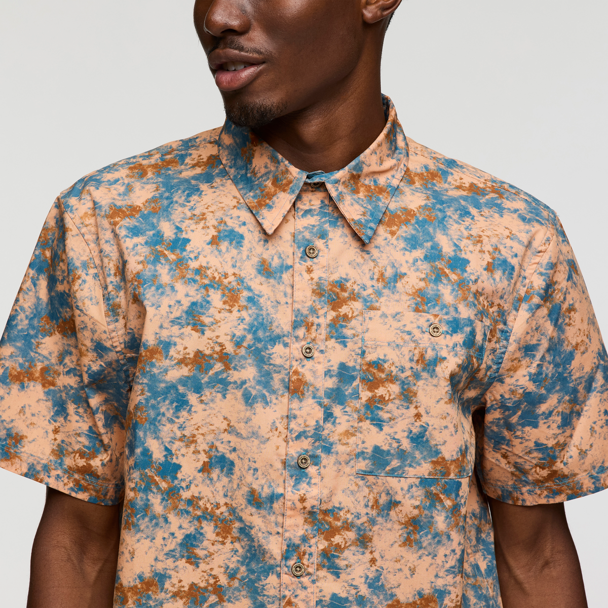 Estival Button Up Shirt - Print - Men s - Versatile Outdoor Use