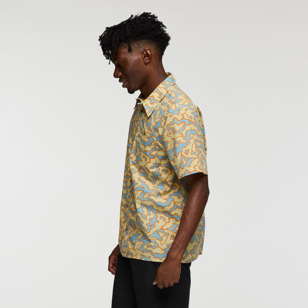 Estival Button Up Shirt - Print - Men s - Versatile Outdoor Use