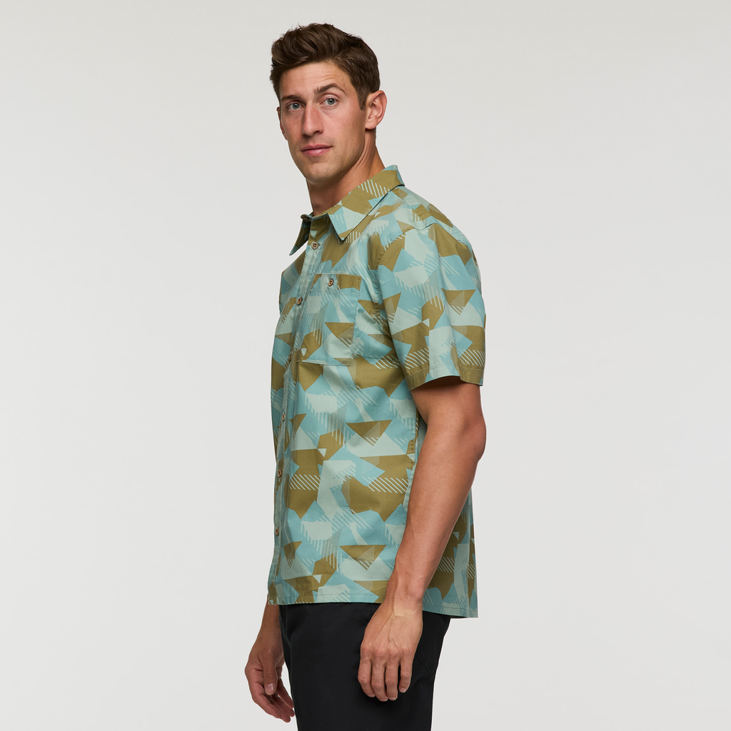 Estival Button Up Shirt - Print - Men s - Versatile Outdoor Use
