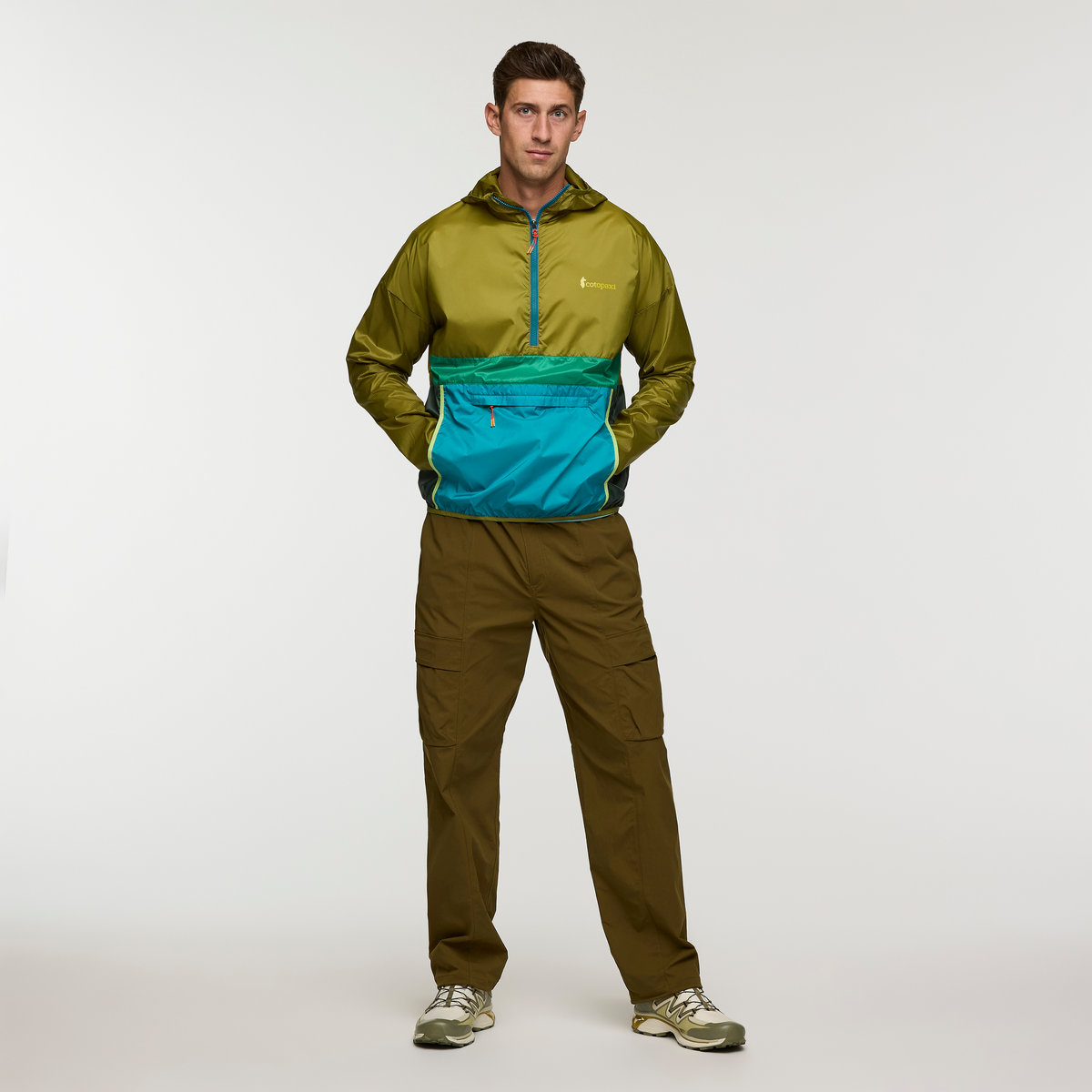 Teca Half-Zip Windbreaker - Men s - Lightweight Wind Coverage