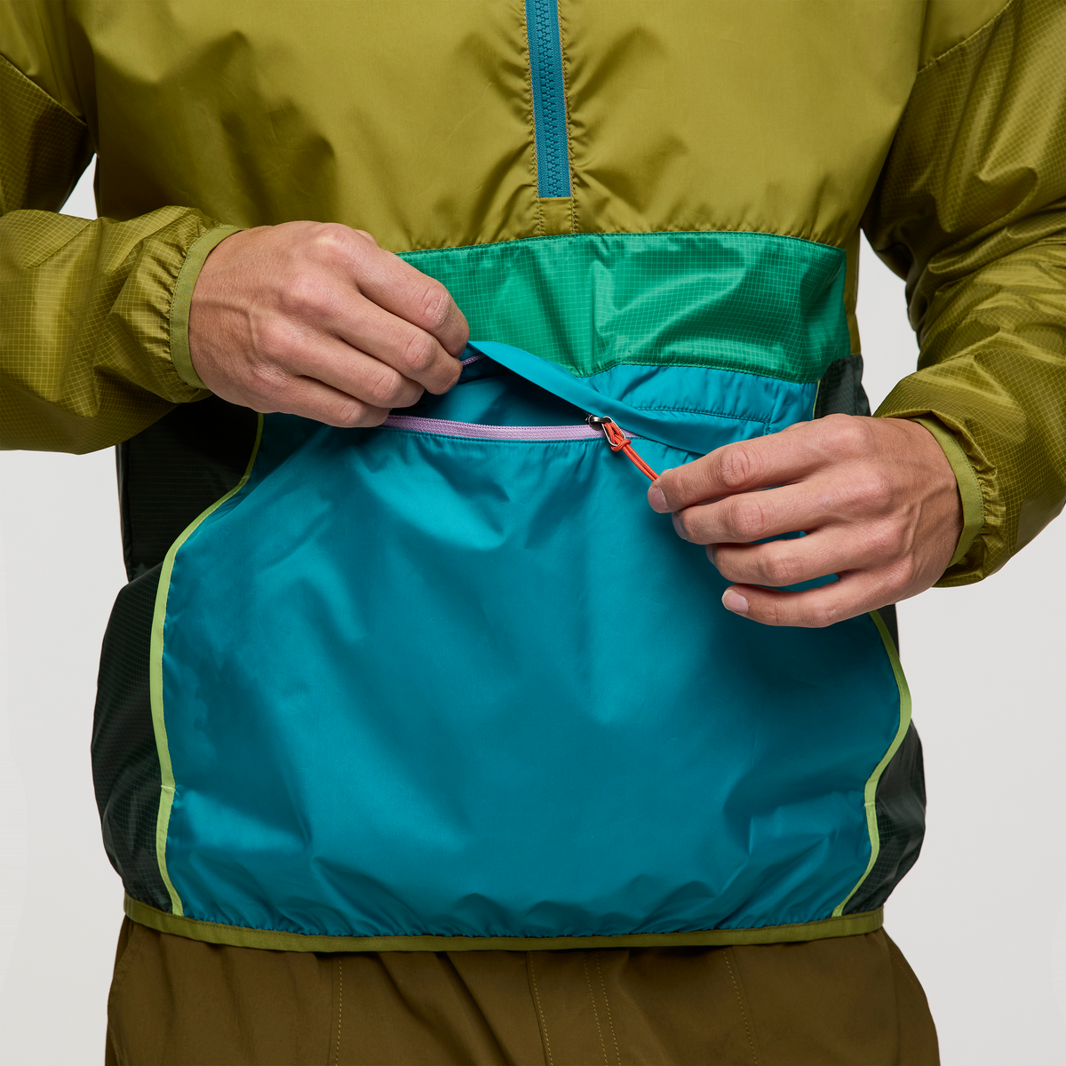 Teca Half-Zip Windbreaker - Men s - Lightweight Wind Coverage