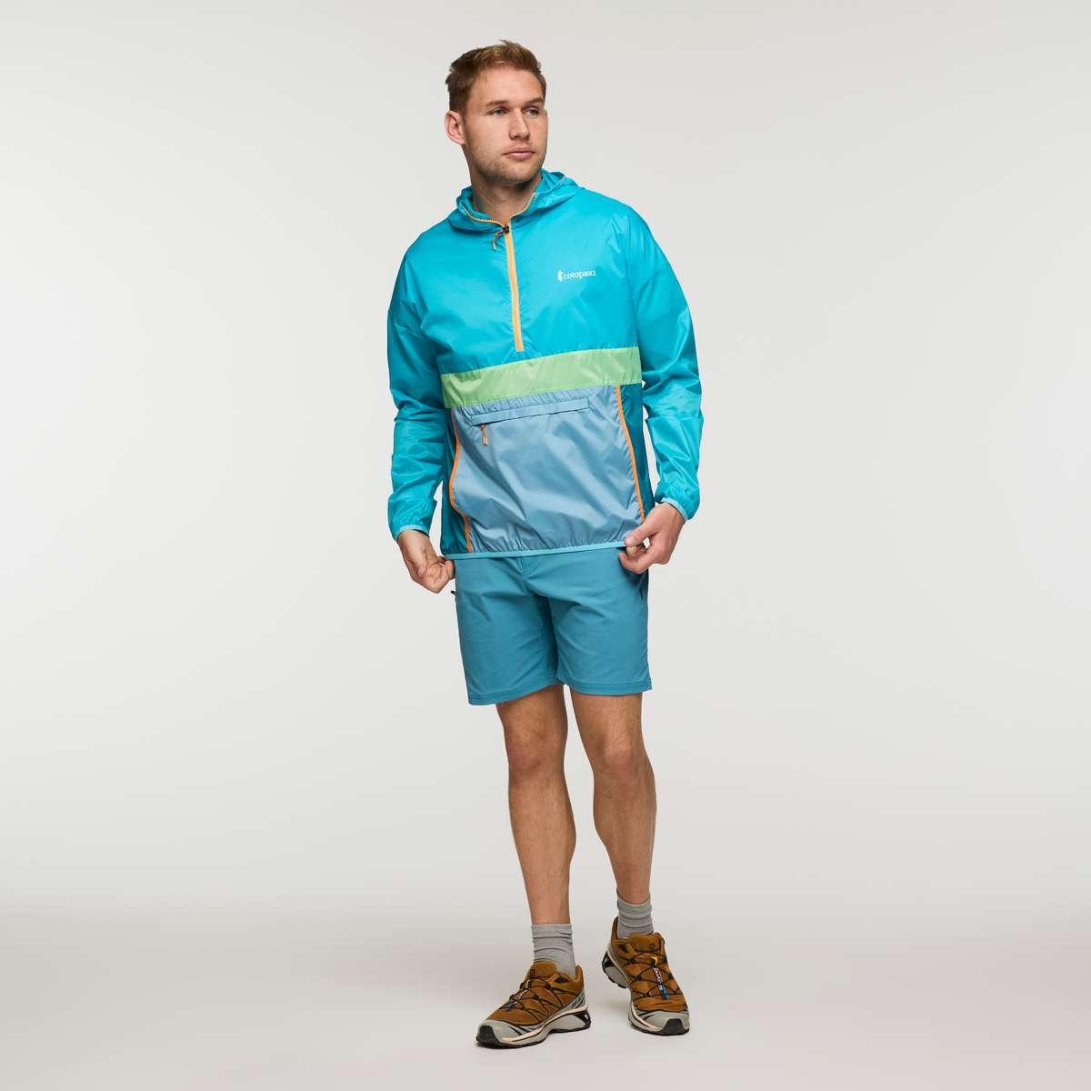 Teca Half-Zip Windbreaker - Men s - Lightweight Wind Coverage